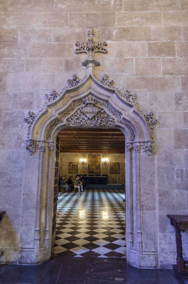 44 - Valencia - La Lonja de Mercaderes - capilla